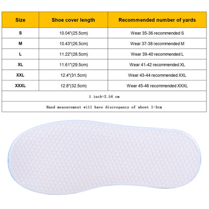 copriscarpe-con-suola-spessa-impermeabile-antiscivolo-in-pvc-moda-taglia-xl-size-xl - immagine 7