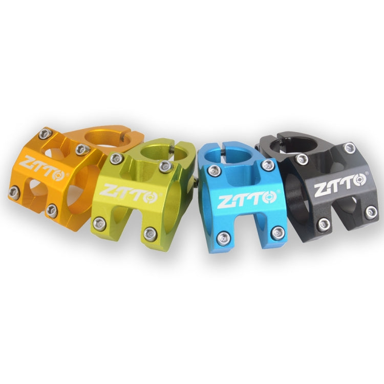 ZTTO Accessori ciclismo Attacco manubrio bici MTB adatto per 31,8 mm, Black, Green, Blue, Red, Yellow