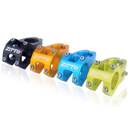ZTTO Accessori ciclismo Attacco manubrio bici MTB adatto per 31,8 mm, Black, Green, Blue, Red, Yellow