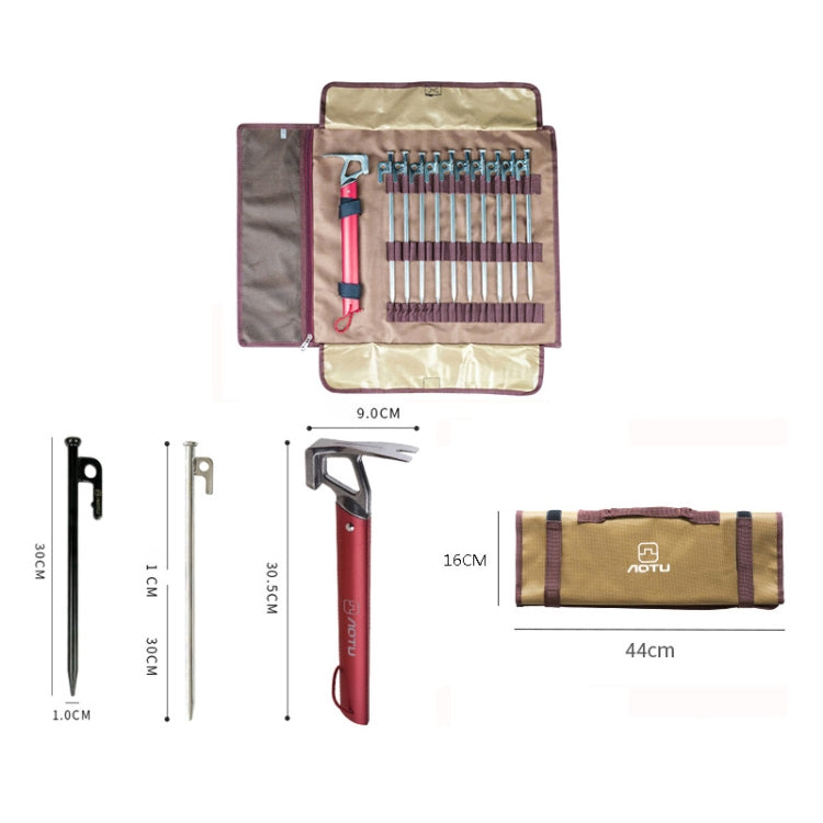 aotu-at6543-2-kit-di-strumenti-per-accessori-per-chiodi-per-tende-da-campeggio-all-aperto - immagine 2