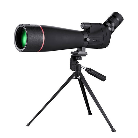 HTK-72 Telescopio monoculare con zoom per visione notturna ad alta definizione 20x-60x per campeggio all'aperto Birdwatching con treppiede, 20 x 60