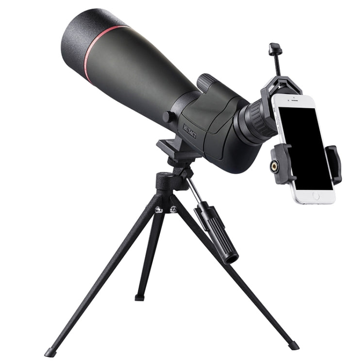 HTK-72 Telescopio monoculare con zoom per visione notturna ad alta definizione 20x-60x per campeggio all'aperto Birdwatching con treppiede, 20 x 60