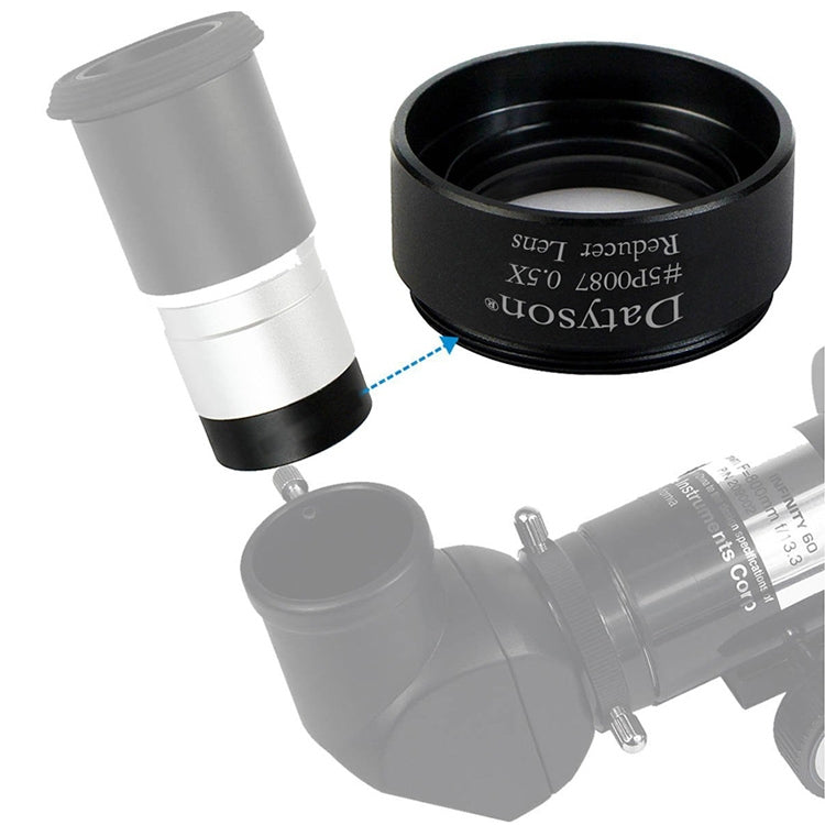 Accessori per telescopio Datyson 5P0092 - Obiettivo 1,25" 0,5X con