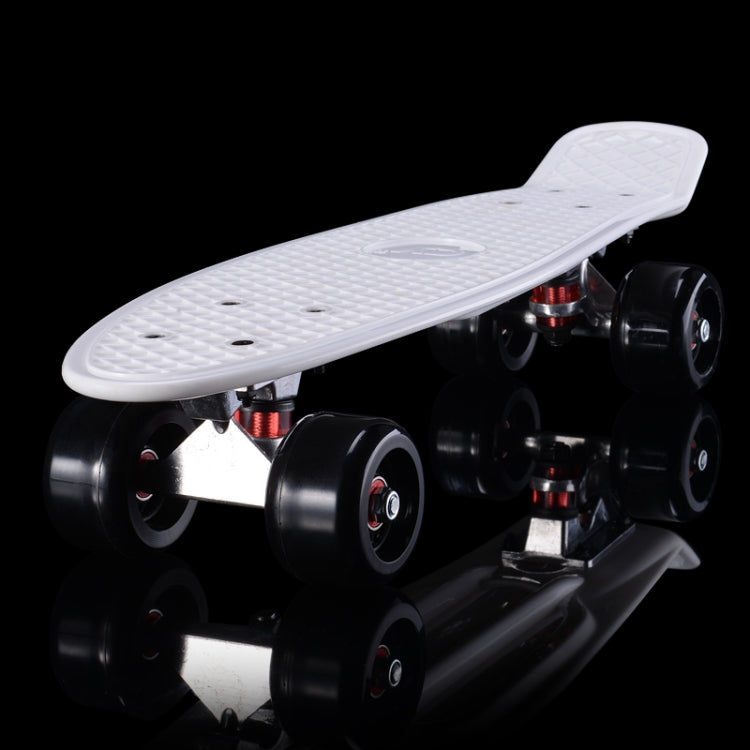 Skateboard a quattro ruote con inclinazione singola per monopattino a piastra a pesce brillante con ruota da 72 mm