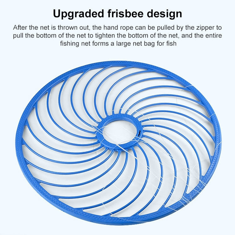 Rete da pesca con 300 corde per pneumatici per dischi volanti, altezza: 1,5 m, 300 Flying Disc Tire Cords