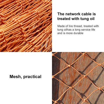 Rete da pesca con 300 corde per pneumatici per dischi volanti, altezza: 1,5 m, 300 Flying Disc Tire Cords
