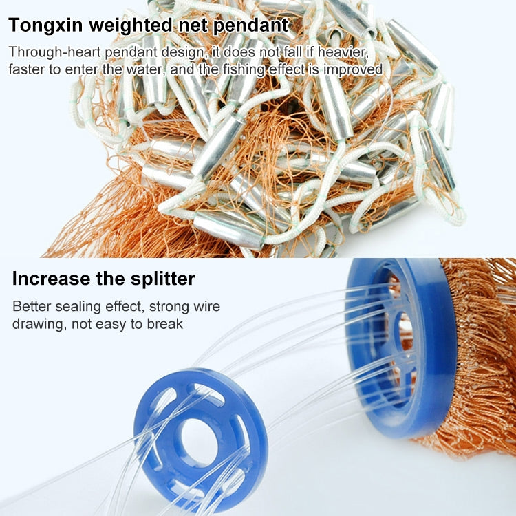 Rete da pesca con 300 corde per pneumatici per dischi volanti, altezza: 1,5 m, 300 Flying Disc Tire Cords