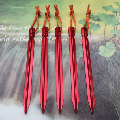 accessori-per-tende-da-viaggio-set-di-5-picchetti-in-alluminio-con - immagine 4