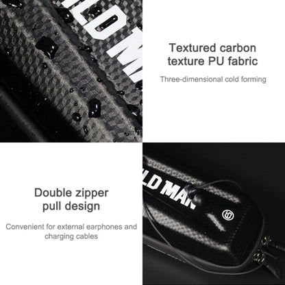 WILD MAN E5 Borsa anteriore impermeabile Borsa per tubo per bicicletta MTB di grande capacità Accessori per l'equitazione, E5