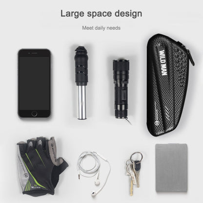 WILD MAN EX Borsa anteriore impermeabile Set di telefoni cellulari MTB Borsa a tubo per bicicletta Accessori per l'equitazione, EX