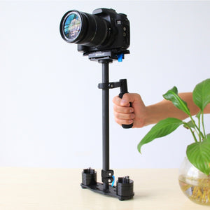 Stabilizzatore Portatile in Fibra di Carbonio PULUZ (38,5-61 cm) per Video e Fotografia