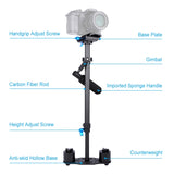 Stabilizzatore Portatile in Fibra di Carbonio PULUZ (38,5-61 cm) per Video e Fotografia