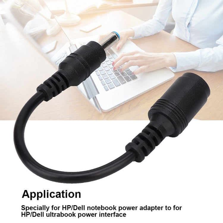 cavo-adattatore-di-alimentazione-per-interfacce-maschio-da-45-x-30-mm-a-femmina-da-74-x-50-mm-per-notebook-portatile-lunghezza-20-cm-4-5-x-3-0mm-male-length-20cm - immagine 6