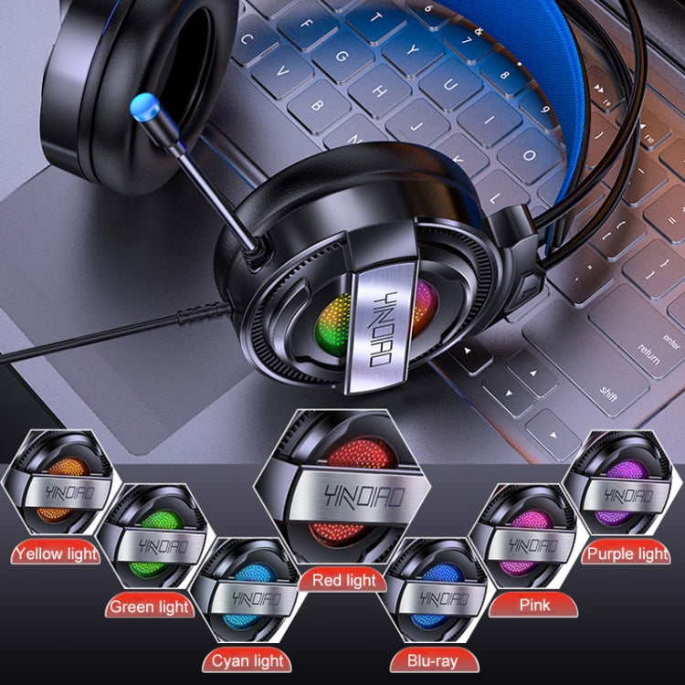 cuffie-da-gioco-e-sport-cablate-usb-yindiao-q3-con-microfono-e-luce-rgb-lunghezza-cavo-167-m-usb - immagine 11