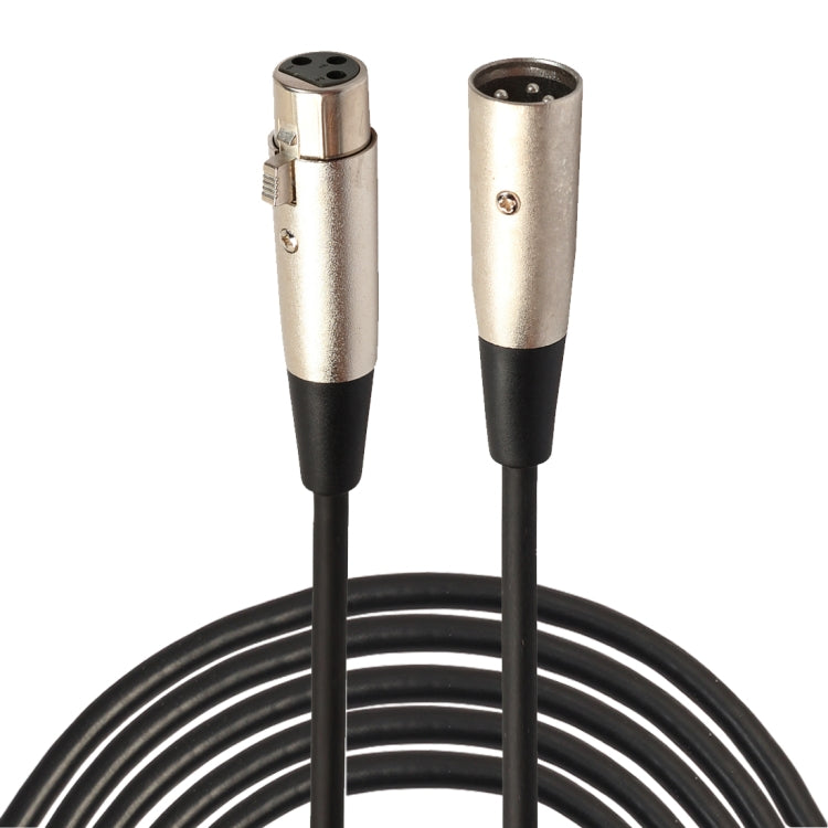 cavo-audio-per-microfono-schermato-mic-da-5-m-a-3-pin-xlr-maschio-a-xlr-femmina-length-5m - immagine 2