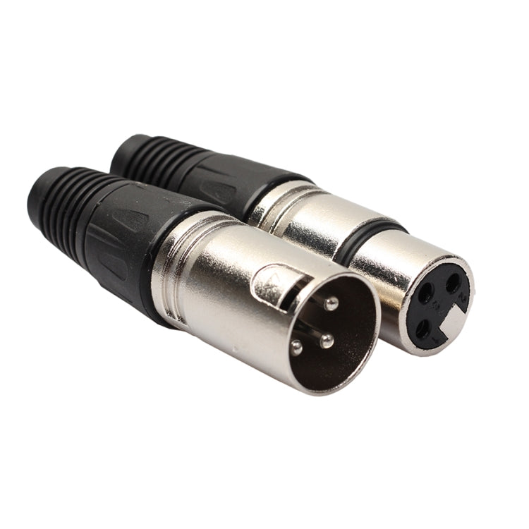 connettori-xlr-a-3-pin-maschio-e-femmina-per-microfono-5-paia - immagine 3