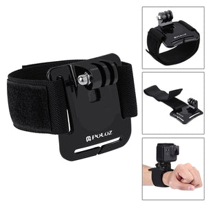 PULUZ 53 in 1 Kit di Accessori Ultimate Combo per GoPro, DJI Osmo Action, Insta360 – Fascia Toracica, Supporti e Accessori per Fotocamere Sportive