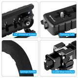 Tragbarer DV-Halterungsstabilisator in U/C-Form von PULUZ + Studiolicht ...