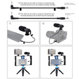 PULUZ 4-in-1-Vlogging-Live-Übertragungs-LED-Selfie-Licht-Videoausrüstungsset...