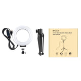 PULUZ 4,7 pouces 12 cm USB 3 modes LED à intensité variable Anneau lumineux Vlogging Photogr...