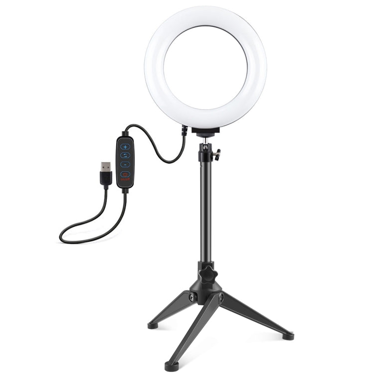 PULUZ 6,2 pollici 16 cm USB 3 modalità dimmerabile anello LED Vlogging fotogr...