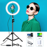 Anneau lumineux LED PULUZ 10,2 pouces 26 cm + trépied pour...