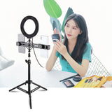 Trépied PULUZ 70 cm + support de téléphone double pour transmet...
