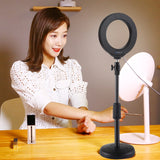 PULUZ 4,7 pollici 12 cm Anello luminoso con superficie curva + Base rotonda S...