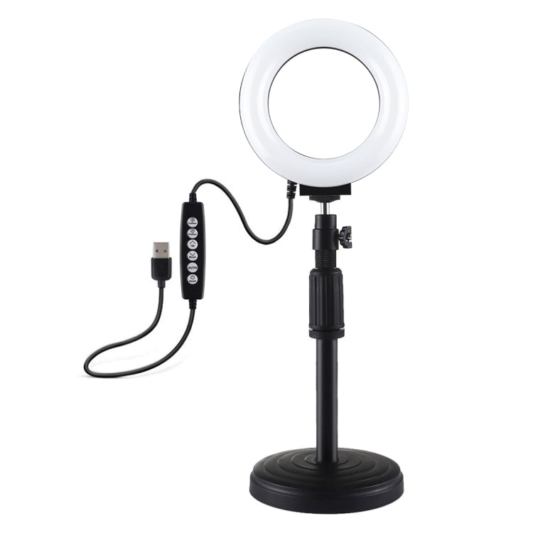 PULUZ 4,7 pollici 12 cm Anello luminoso con superficie curva + Base rotonda S...