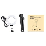 PULUZ 4,7 pollici 12 cm USB 10 modalità 8 colori RGBW dimmerabile anello LED ...