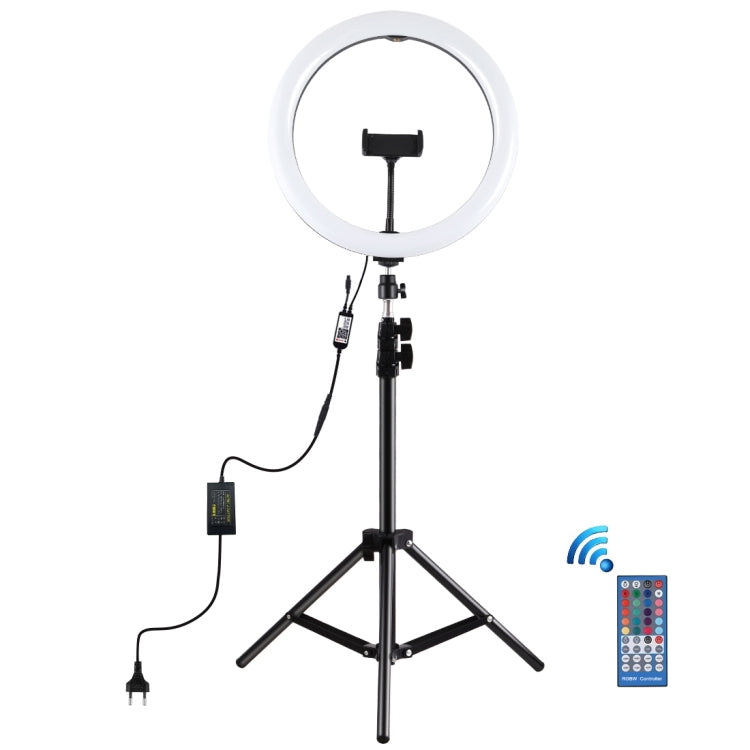PULUZ 11,8 pollici 30 cm RGB Luce 1,1 m Supporto per treppiede Dimmerabile An...