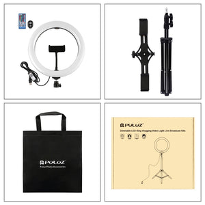 Kit di trasmissione dal vivo PULUZ con telecomando e morsetto per telefono
