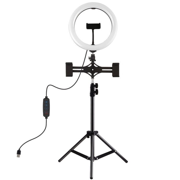 Kit di trasmissione dal vivo con luce video per vlogging ad anello LED PULUZ da 26 cm