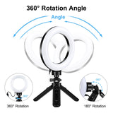 PULUZ 4,7 pollici 12 cm USB 3 modalità dimmerabile anello LED Vlogging fotogr...