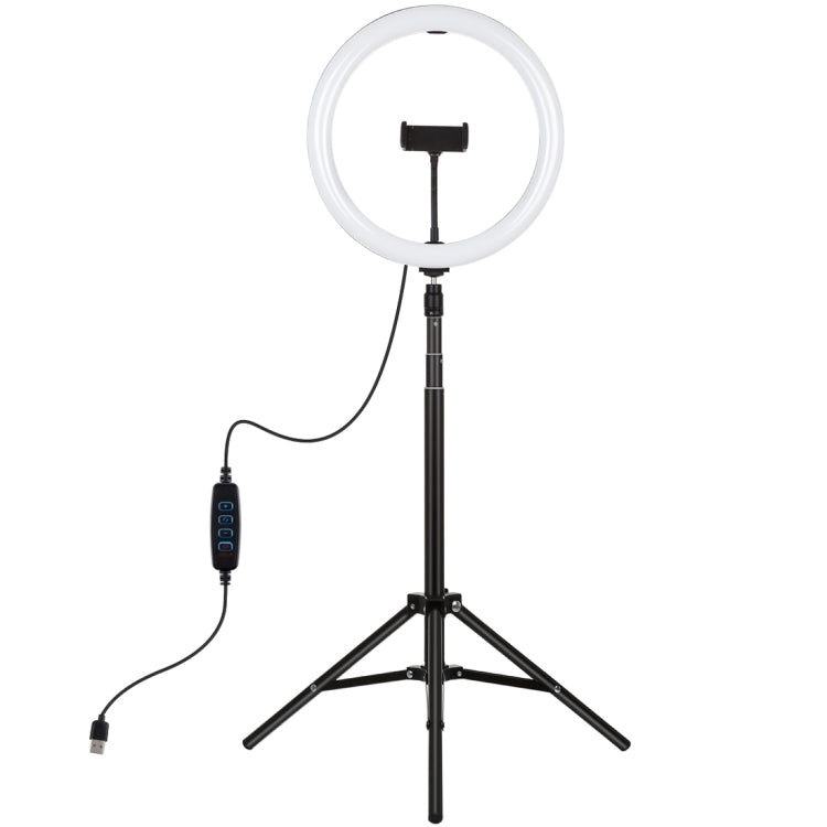 PULUZ 11,8 pollici 30 cm luce + 1,65 m supporto per treppiede superficie curv...