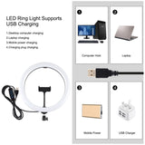 PULUZ 11,8 pollici 30 cm luce + 1,65 m supporto per treppiede superficie curv...