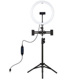 PULUZ Luce da 11,8 pollici 30 cm + Supporto per treppiede da 1,1 m + Staffe p...