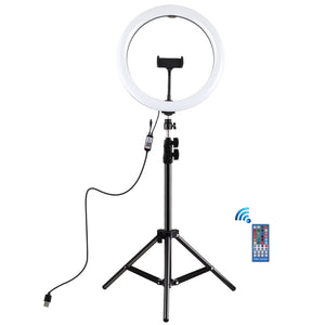 PULUZ 11,8 Zoll 30 cm RGBW-Licht + 1,1 m Stativständeroberfläche ...