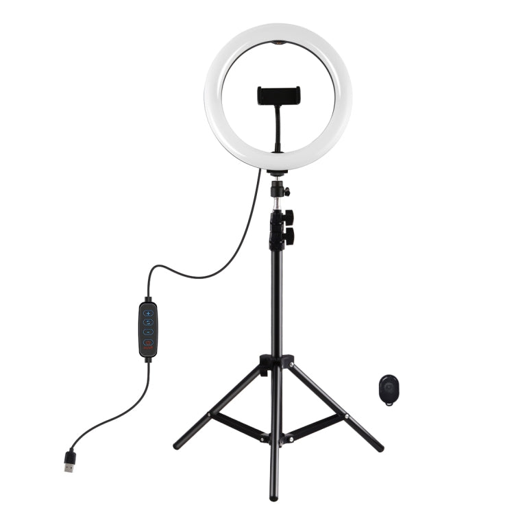PULUZ 10,2 pollici 26 cm Anello luminoso + 1,1 m Supporto per treppiede USB 3...