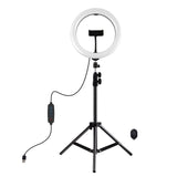 PULUZ 10,2 pollici 26 cm Anello luminoso + 1,1 m Supporto per treppiede USB 3...