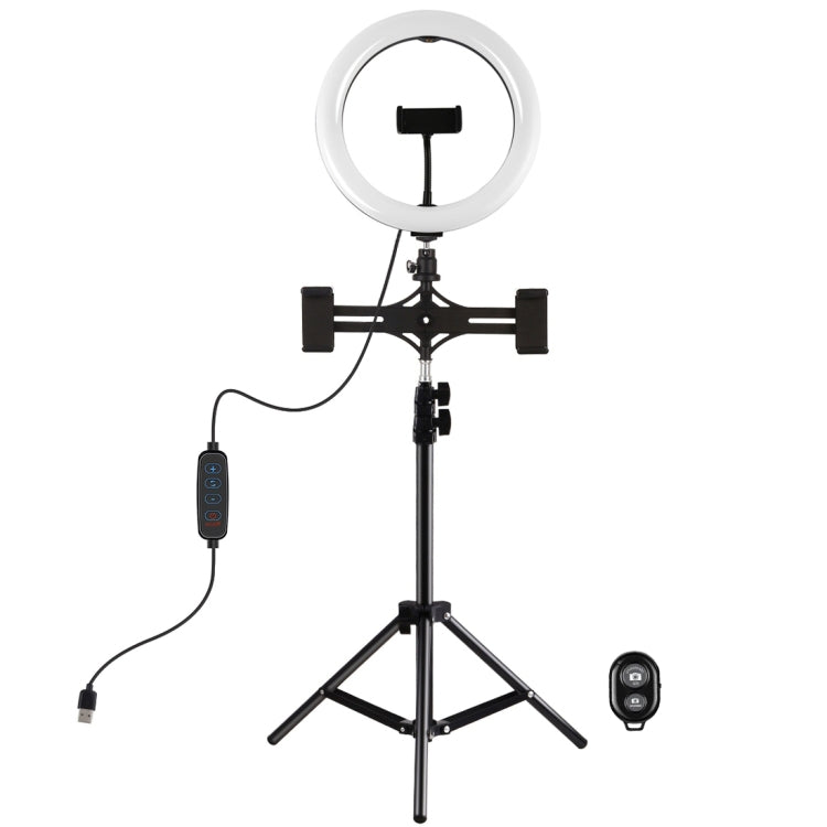 PULUZ Luce da 10,2 pollici 26 cm + Supporto per treppiede da 1,1 m + Staffe p...