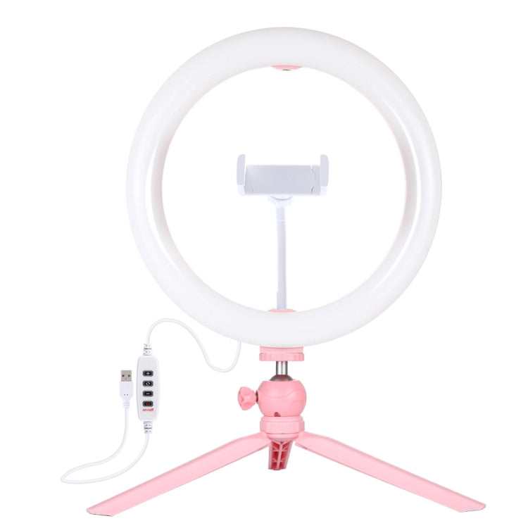 PULUZ 10,2 pollici 26 cm Luce + Supporto per treppiede da tavolo USB 3 modali...