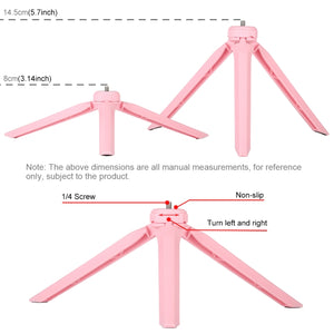 PULUZ 10,2 pollici 26 cm Luce + Supporto per treppiede da tavolo USB 3 modali...