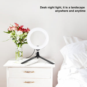 PULUZ 7,9 pollici 20 cm Luce + Supporto per treppiede da tavolo USB 3 modalit...