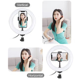 PULUZ 7,9 pollici 20 cm Luce + Supporto per treppiede da tavolo USB 3 modalit...