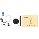 PULUZ 6,2 pollici 16 cm RGBW Luce + Base rotonda Supporto da tavolo USB Dimme...