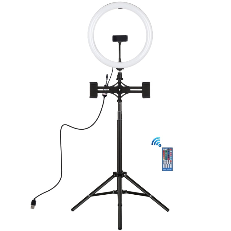 PULUZ 11,8 pollici 30 cm Luce RGBW + Supporto da 1,65 m + Staffe per doppio t...