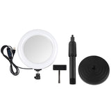 PULUZ 7,9 pollici 20 cm Luce per specchio + Base rotonda Supporto da tavolo 3...