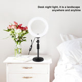 PULUZ 7,9 pollici 20 cm RGBW Luce + Base rotonda Supporto da tavolo Dimmerabi...