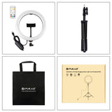 PULUZ 10.2 pollici 26cm Marquee LED RGBWW Selfie Beauty Light + 1.1m Supporto...